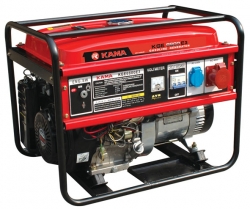 Генератор бензиновый КАМА KGE6600E3 Киев