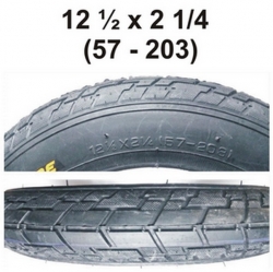 Шина (покрышка) 12 1/2 х 2 1/4 (57 - 203) DEESTONE Белая Церковь