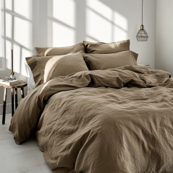 Комплект постільної білизни Варена Бавовна Латте Преміум Чернигов