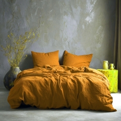 Комплект постільної білизни Варена Бавовна Горчиця Преміум Чернигов